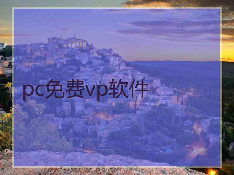 pc免费vp软件