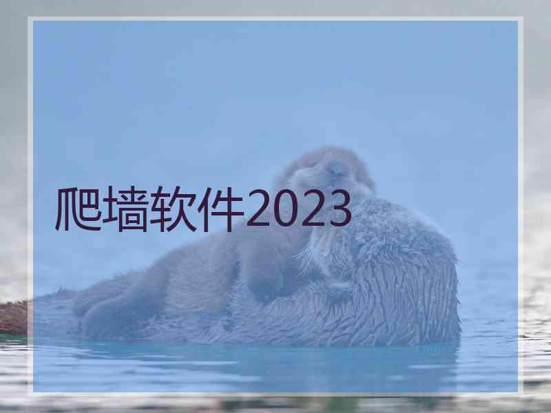 爬墙软件2023