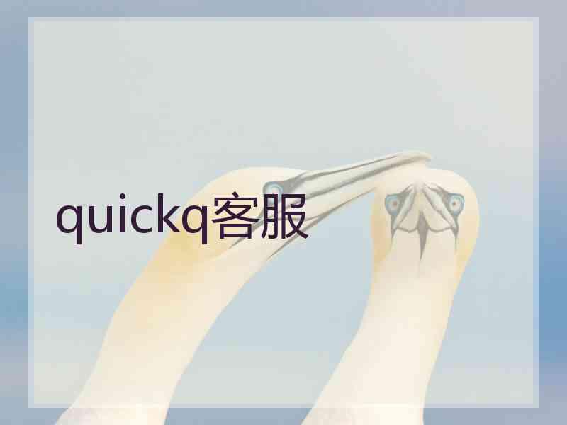 quickq客服