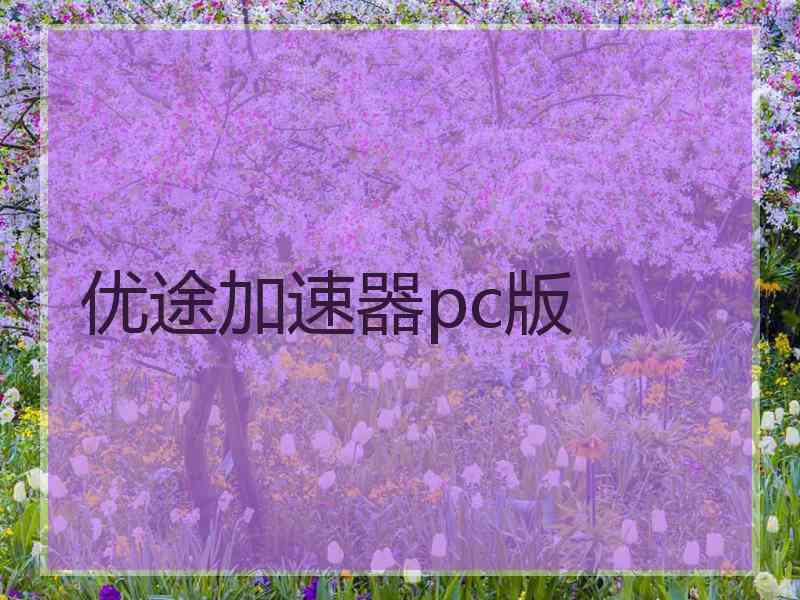 优途加速器pc版