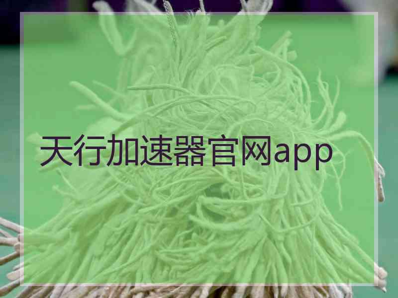 天行加速器官网app