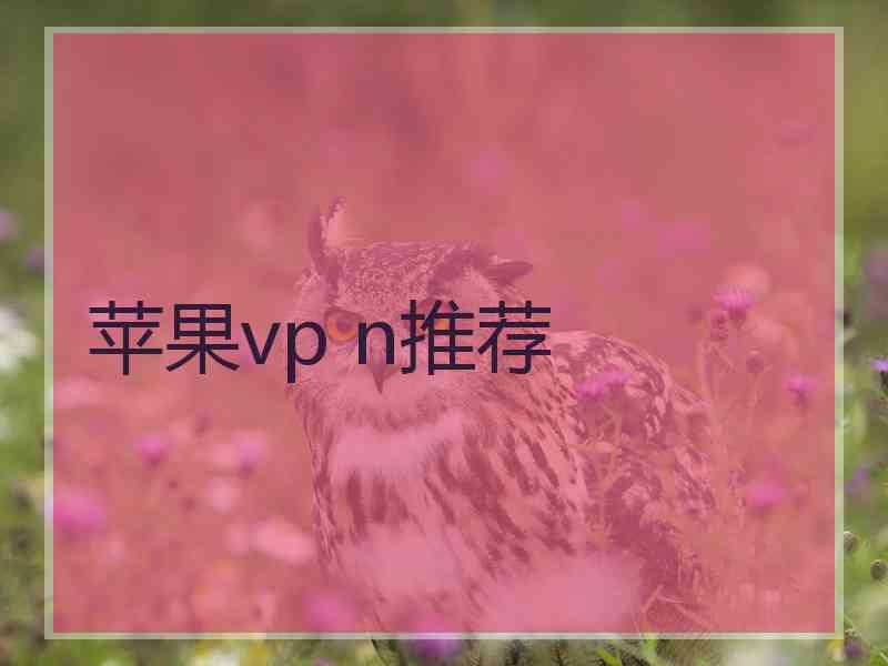 苹果vp n推荐